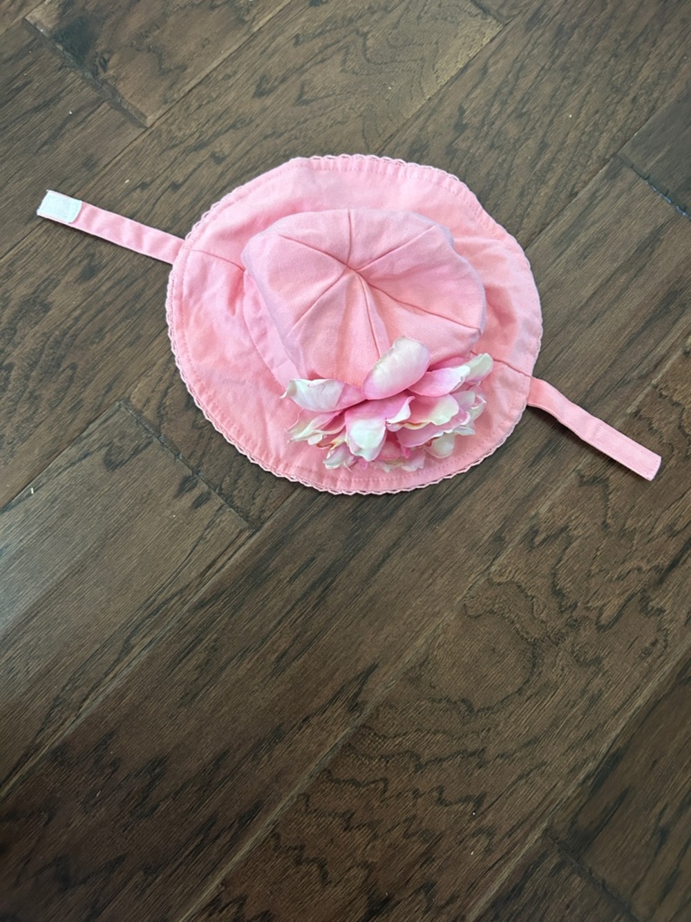 Jamie Rae Pink Floral Sun Hat - Picture 4 of 4